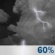 Tonight: A chance of showers and thunderstorms before 10pm, then showers and thunderstorms likely. Mostly cloudy, with a low around 72. Northeast wind around 5 mph. Chance of precipitation is 60%. New rainfall amounts between a tenth and quarter of an inch possible. Tonight: Chance Showers And Thunderstorms then Showers And Thunderstorms Likely